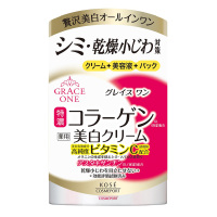 オールインワンクリーム プラス 1000g 業務用 スキンクリーム SPH12本 薬用 美白濃潤ジェルクリーム / グレイスワン(オールインワン化粧品