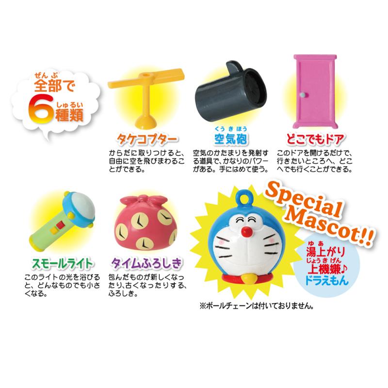 ドラえもんバスボール ひみつ道具ver / ノルコーポレーション(入浴剤