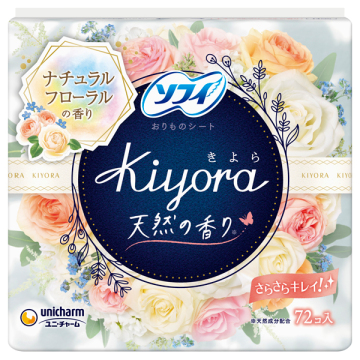ソフィKiyoraナチュラルフローラル72枚