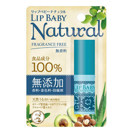 リップベビーナチュラル 無香料 / 4g