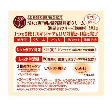 朝の紫外線対策クリーム 02