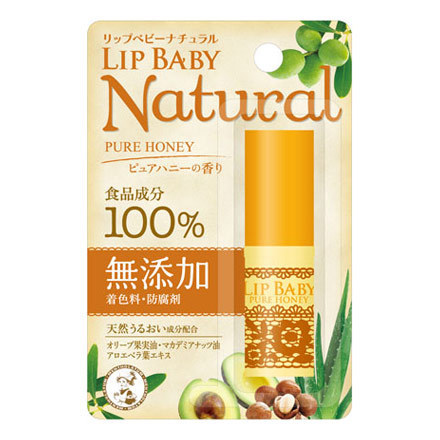 リップベビーナチュラル ピュアハニーの香り / 4g リップベビーナチュラル ピュアハニーの香り / 4g