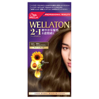 ツープラスワン クリームタイプ / 7CL 明るいキャメルブラウン / A剤60g B剤 60g エッセンス7.3ml