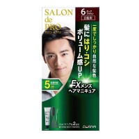 EXメンズヘアマニキュア(白髪用) / 本体 / 【6】ダークブラウン / ヘアマニキュア90g・リムーバー10mL・プロテクトクリーム2g