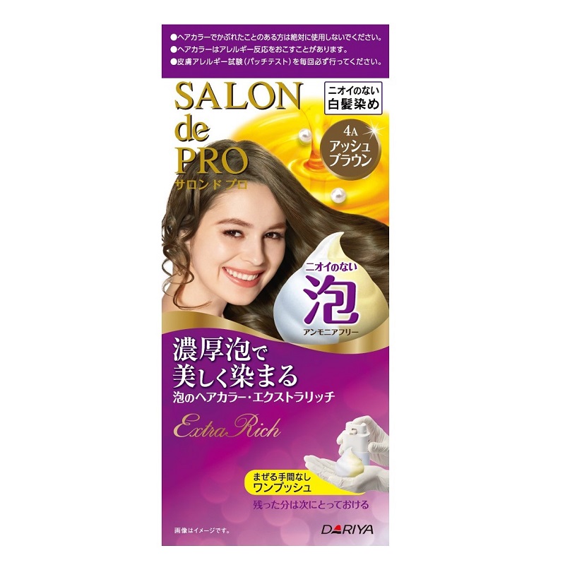 泡のヘアカラー エクストラリッチ 白髪用 サロン ド プロ 白髪染め シャンプー ヘアケア ヘアスタイリング の通販 Cosme公式通販 Cosme Shopping