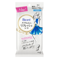 メイクの上からリフレッシュシート / 本体 / 大判12枚入 / 無香料
