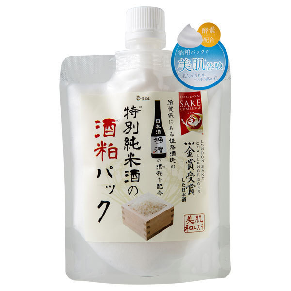 特別純米酒の酒粕パック Ena その他洗い流すパック マスク スキンケア 基礎化粧品 の通販 Cosme公式通販 Cosme Shopping