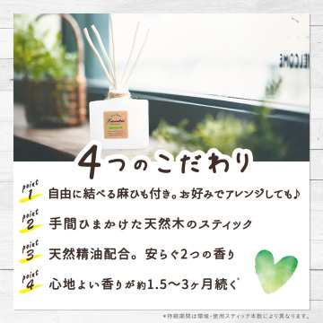 ボタニカル ルームディフューザー ベルガモット&シダー 02