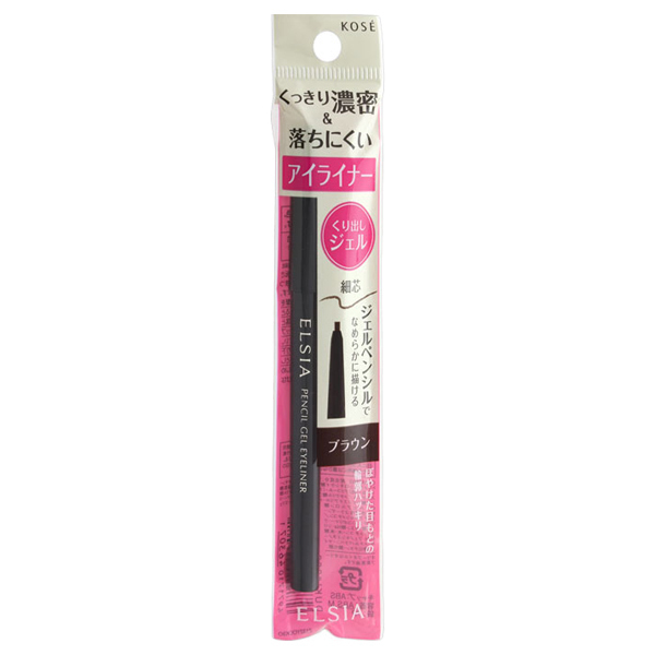 プラチナム くり出し ジェルアイライナー / 本体 / BR300 ブラウン / 0.1g / 無香料