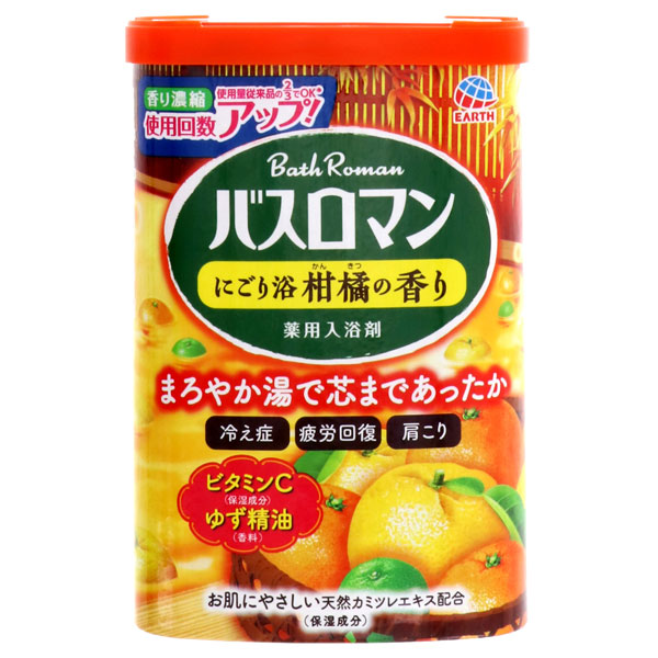 バスロマン にごり浴柑橘の香り / 600g / 柑橘の香り