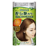 香りと艶カラー / 本体 / 【2】より明るいライトブラウン / 40g(1剤)+40g(2剤)