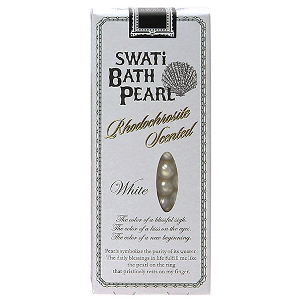 SWATi BATH PEARL WHITE(S) / 10g / 本体 / インカローズの香り(ローズベース)