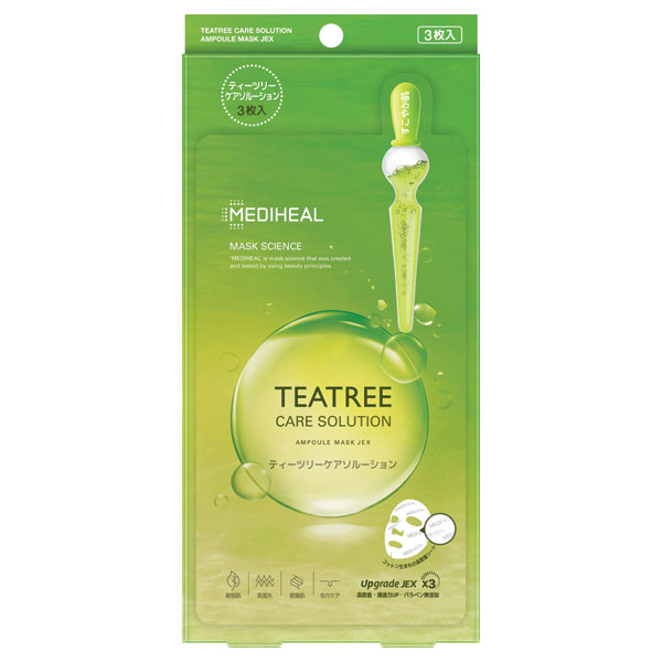 ティーツリーケアソリューションアンプルマスクJEX