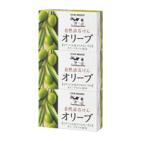 自然派石けんオリーブ / 100g×3個 / ハーバルグリーンの香り