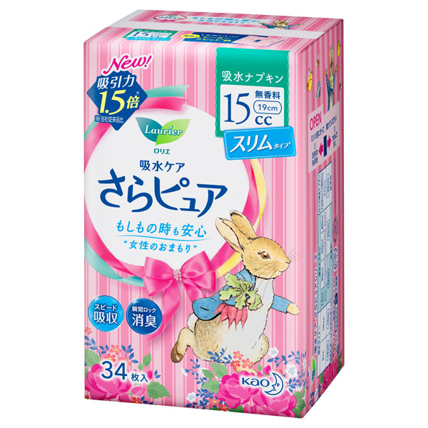 さらピュア / 15cc・34枚 / スリムタイプ