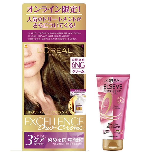 エクセランス N クリームタイプ ロレアル パリ 白髪染め シャンプー ヘアケア ヘアスタイリング の通販 Cosme公式通販 Cosme Shopping