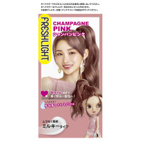 フレッシュライト ミルキーヘアカラー / 本体 / シャンパンピンク / 40g+80mL+15g