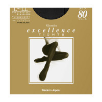 excellence タイツ(80D) / ピュアブラック / L-LLサイズ・1枚入り