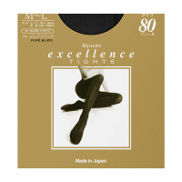 excellence タイツ(80D) / ピュアブラック / M-Lサイズ・1枚入り