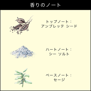 ウッド セージ & シー ソルト コロン 03