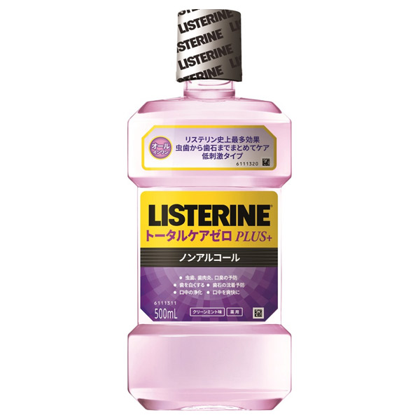 薬用リステリン トータルケア ゼロ プラス / 500ml / クリーンミント味