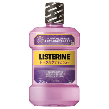 LISTERINE　トータルケア＋　1000ml　クリーンミント味　6本セット