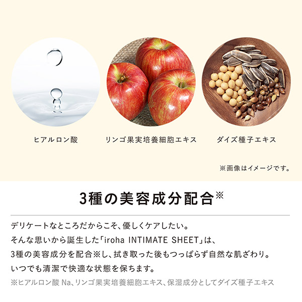 iroha INTIMATE SHEET / 10枚 / 本体 / オリエンタルハーブの香り 1