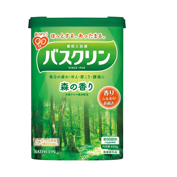 バスクリン 森の香り / 600g / 本体 / 森の香り