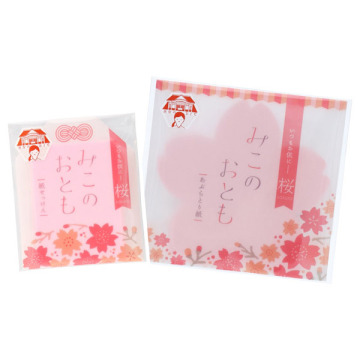 みこのおとも 紙せっけんとあぶらとり紙セット 桜 04
