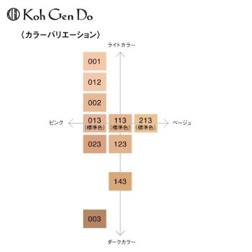 Koh Gen Do マイファンスィー モイスチャー ファンデーション 113