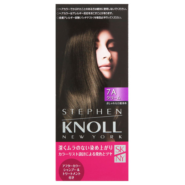 カラークチュール クリームヘアカラー / 【7A】ライトアイスブラウン / 1セット / 本体 / フルーティフローラル / しっかり密着