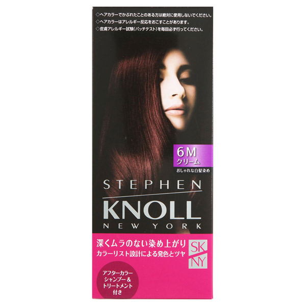 カラークチュール クリームヘアカラー / 【6M】マロンブラウン / 1セット / 本体 / フルーティフローラル / しっかり密着