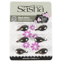 Sasha(サーシャ) ブラックシャインヘアオイル シートタイプ / 1ml×6