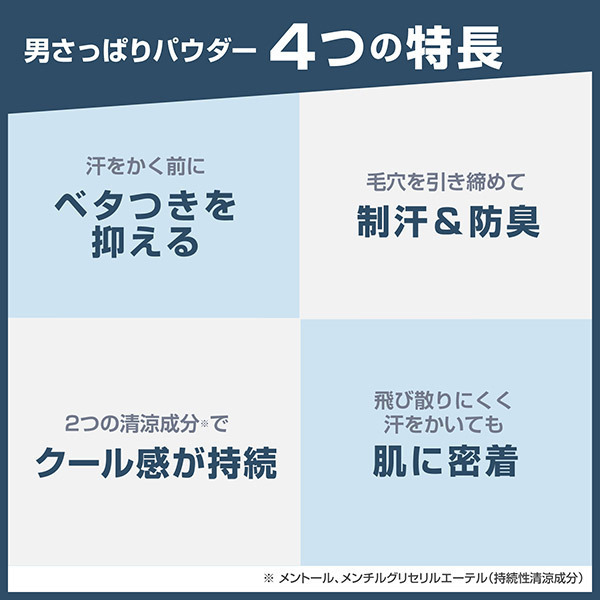薬用男さっぱりパウダー / 45g 1