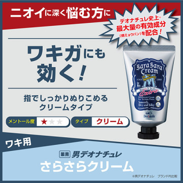 薬用男さらさらクリーム 02