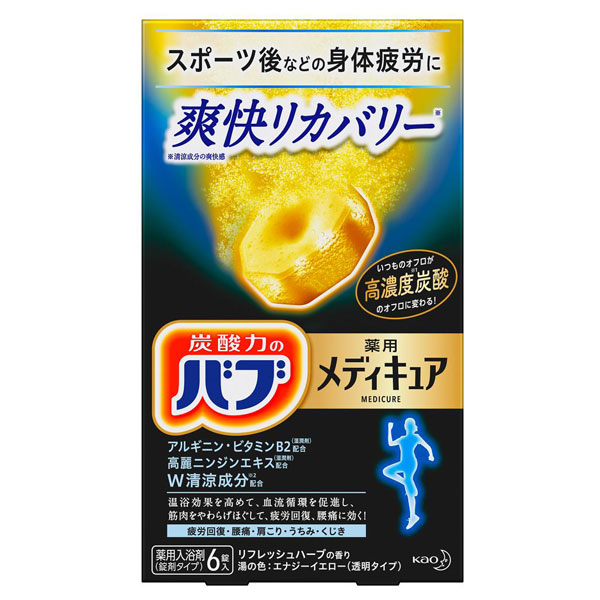 メディキュア 爽快リカバリー / 本体 / 6錠入