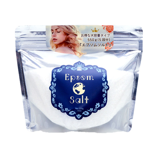Bath salt Epsom Salt 在庫処分 本体 550g 無香料 信用 EARTH ビオスパ CONSCIOUS