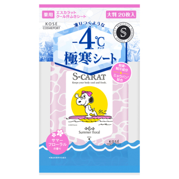薬用デオドラント 大判クールシート(サマーフローラル)
