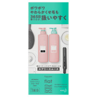 flat エアリースムースシャンプー/トリートメント / トライアル / 30ml / 気分前向きリフレッシュフローラルの香り