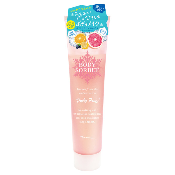 ボディソルベ P+ / 本体 / 150g / ひんやりさらさら / ピンクグレープフルーツ ボディソルベ P+ / 本体 / 150g / ひんやりさらさら / ピンクグレープフルーツ