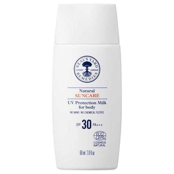 ナチュラル UV プロテクション ボディミルク / SPF30 / PA+++ / 60ml / 本体