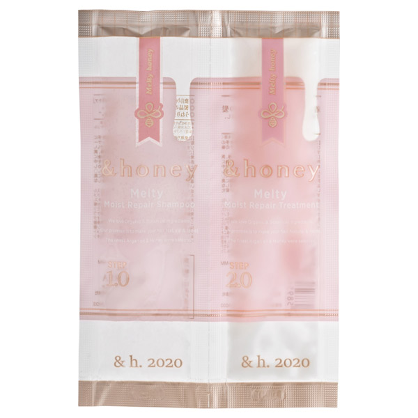 &honey Melty モイストリペア シャンプー1.0/ヘアトリートメント2.0 / 10ml+10g / お試し
