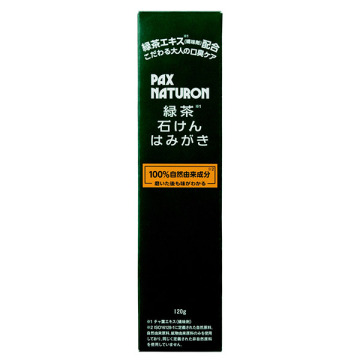 緑茶石けんはみがき