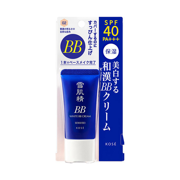 ホワイト BBクリーム / SPF40 / PA+++ / 【02】 普通の明るさの自然な肌色 / 30g / 本体