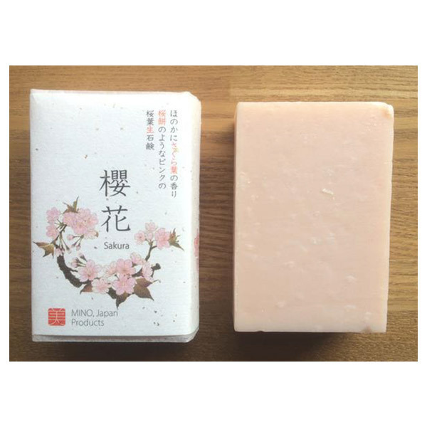 桜葉生石鹸 櫻花 / MOLZA(洗顔石鹸, スキンケア・基礎化粧品)の