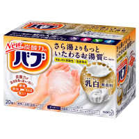 バブ ミルキータイプ / 20錠入 / 乳白・無香料湯の色:乳白色(にごりタイプ) / 20錠入