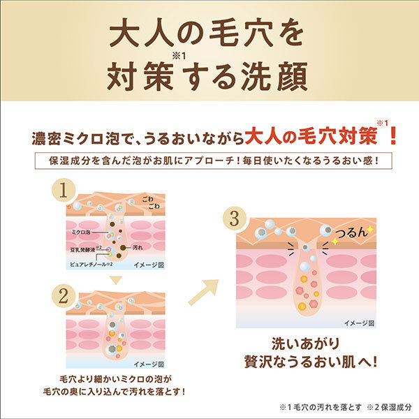 WRクレンジング洗顔 N / なめらか本舗(洗顔フォーム, スキンケア・基礎