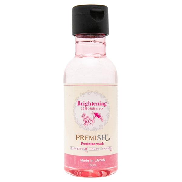 PREMISH Feminine wash Brightening / 150ml / 本体 / 上品なローズフローラルの香り