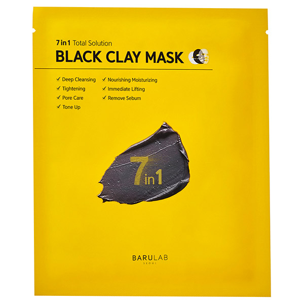BLACK CLAY MASK / ブラック / 1枚 18g / 本体