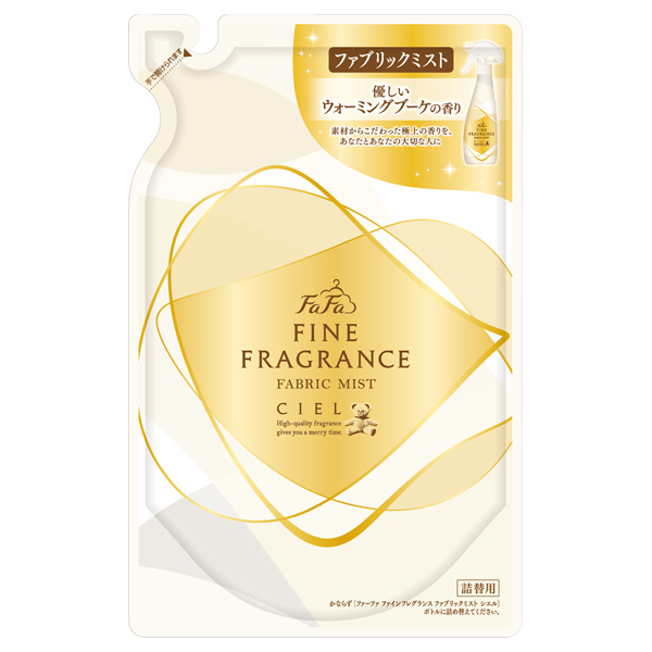 ファインフレグランス ファブリックミスト シエル / 詰替 / 270ml / ウォーミングブーケ ファインフレグランス ファブリックミスト シエル / 詰替 / 270ml / ウォーミングブーケ
